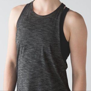 Lululemon Sweat Date Tank in Heathered Gray